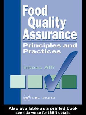 cover image of Food Quality Assurance